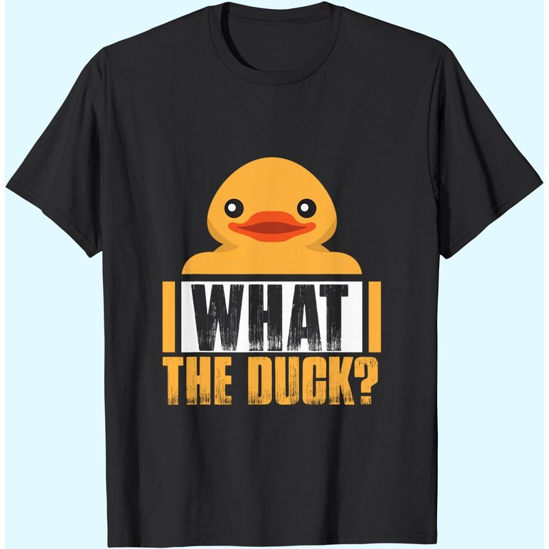 What The Duck? T-shirt pour homme amateur de canards en caoutchouc — T-shirts pour hommes