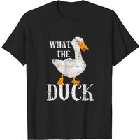 What The Duck T-Shirt for Men - Duck Lover's Gift