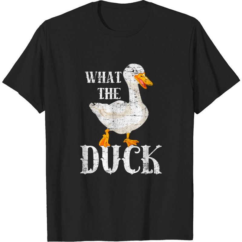 T-shirt What The Duck pour hommes - Cadeau pour les amoureux des canards — T-shirts pour hommes