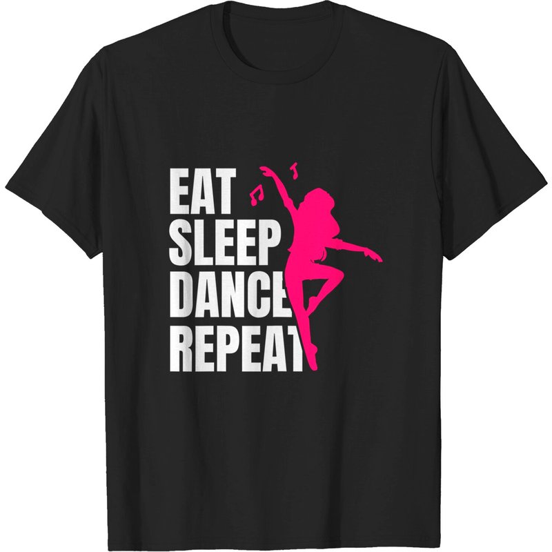 T-shirt Homme Dancing Eat Sleep Dance Repeat — T-shirts pour hommes