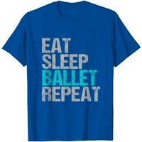 T-Shirt Eat Sleep Ballet Repeat pour Hommes