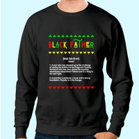 Sweat-shirt Noir Father pour Hommes