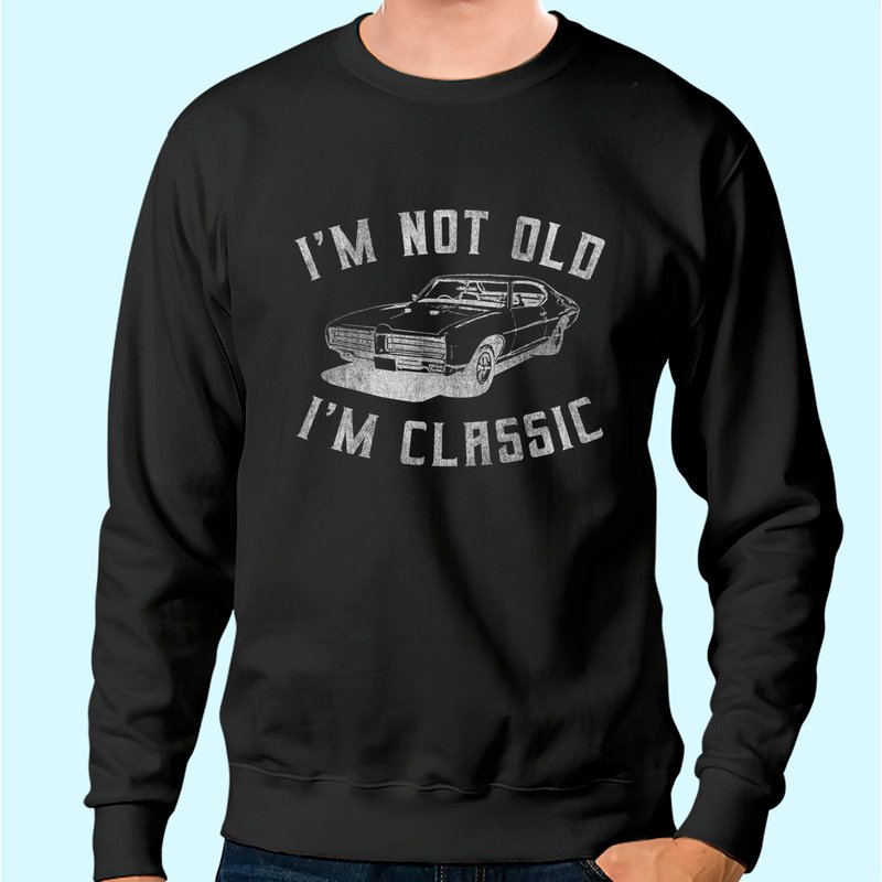 Je ne suis pas vieux, je suis classique - Sweat-shirt pour hommes — Sweats à capuche pour hommes