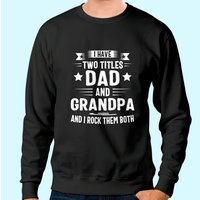 Sweat à Capuche Grandpa pour Hommes - Titres Papa et Grand-papa