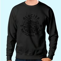 Sweat à capuche unisexe Glacier National Park 1910 Montana — Sweats à capuche pour hommes