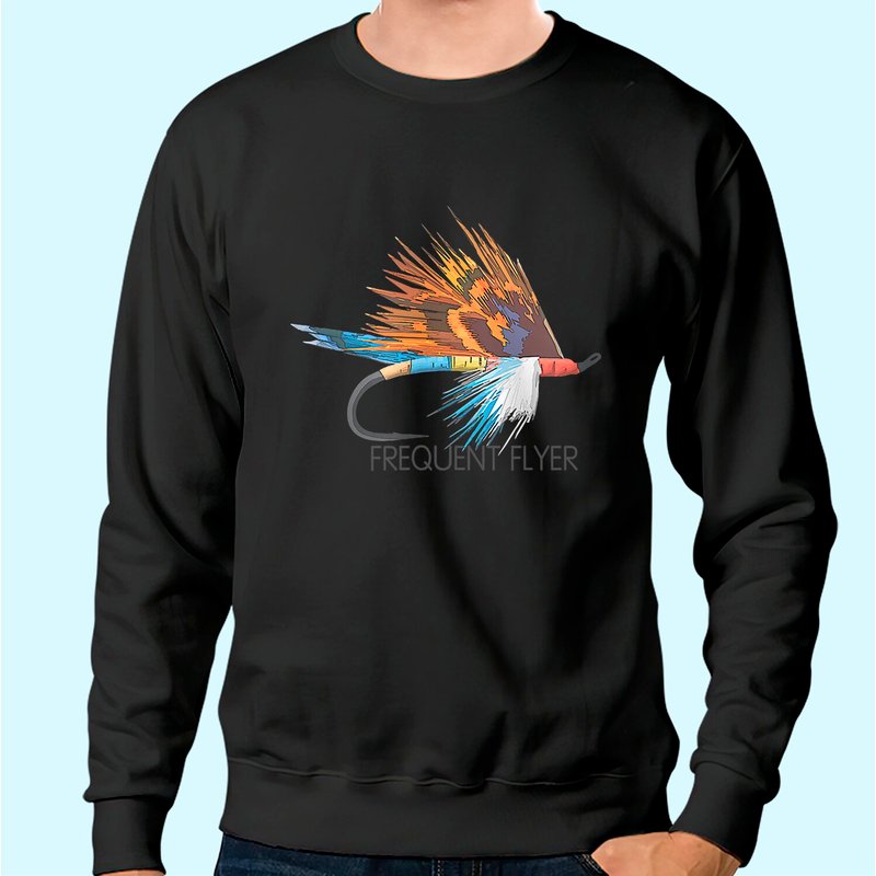 Sweatshirt Colorful Frequent Flyer pour la pêche à la mouche — Sweats à capuche pour hommes