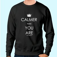 Big Lebowski Calmer Than You Are Sweatshirt pour Hommes — Sweats à capuche pour hommes