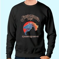 Sweat-shirt en coton pour hommes Steve Miller Band col rond