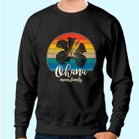 Sweat à Capuche Ohana Means Family Vintage Hawaïen pour Unisexe — Sweats à capuche pour hommes