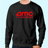 A.M.C To The M.o.o.n Parody Stocks Investor Sweatshirt — Mens Hoodies