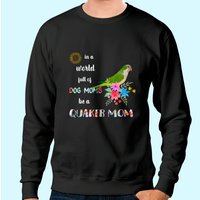 Sweatshirt Be A Green Quaker Parrot Bird Mom — Sweats à capuche pour hommes