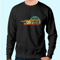 Sweat à Capuche Anniversaire Vintage 2008 pour Enfants de 13 Ans — Sweats à capuche pour hommes
