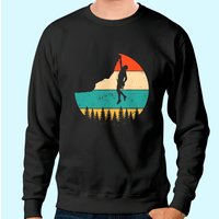 Sweat à Capuche Vintage Escalade Montagne Unisexe — Sweats à capuche pour hommes
