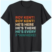 T-shirt humoristique unisexe Roy Kent pour hommes en noir