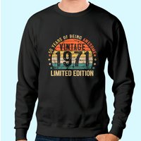 Sweatshirt Édition Limitée Vintage 50e Anniversaire 1971 — Sweats à capuche pour hommes