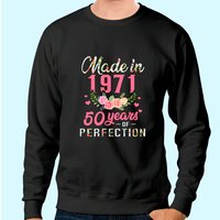 Unisex 50th Birthday Sweatshirt Made in 1973 — Mens Hoodies