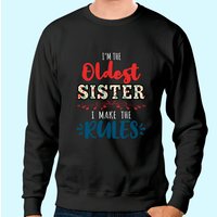 Je suis la plus vieille sœur, je fais les règles Sweatshirt unisexe — Sweats à capuche pour hommes