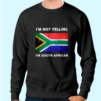 Je ne crie pas, je suis Sud-Africain Sweatshirt — Sweats à capuche pour hommes
