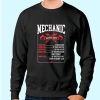 Sweatshirt Taux Horaire Mécanicien