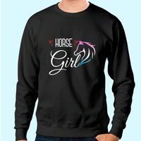 Horse Girl Equestrian Sweatshirt for Unisex — Mens Hoodies