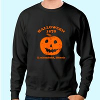 Sweatshirt Unisexe Halloween 1978 Myers Citrouille Haddonfield — Sweats à capuche pour hommes