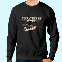 Sweatshirt Modèle RC Pilote d'Avion Je Préférerais Voler