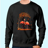 Sweatshirt Flamingo Action de Grâce Halloween