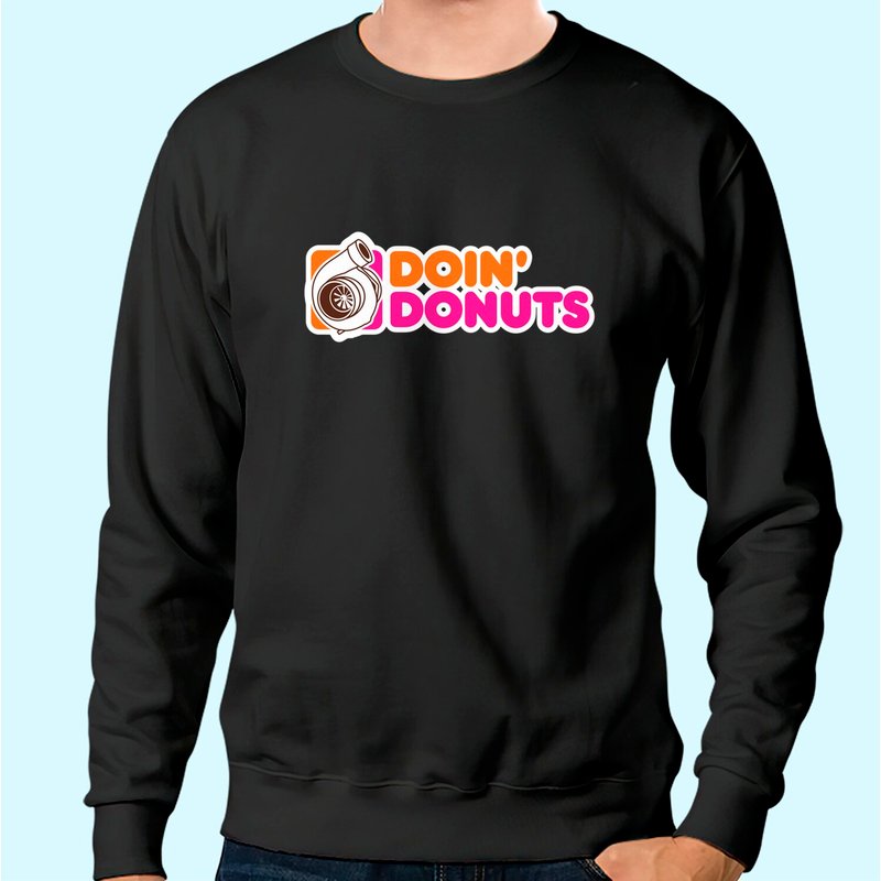 Sweat à capuche Doin' Donuts Racing & Drift Car pour unisexe — Sweats à capuche pour hommes