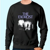 Sweat à capuche logo violet The Exorcist pour unisexe