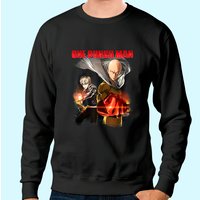 Sweat à Capuche Anime One Punch Kawaii Otaku Man Japanese Waifu — Sweats à capuche pour hommes