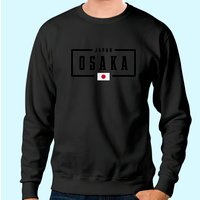 Sweat-shirt Unisexe Drapeau de la Ville d'Osaka — Sweats à capuche pour hommes
