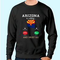 Sweatshirt Unisexe Arizona Is Calling Noir — Sweats à capuche pour hommes