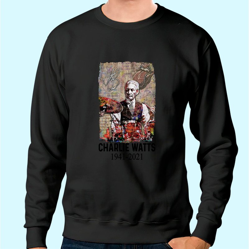 Sweat à capuche unisexe Charlie Watts — Sweats à capuche pour hommes
