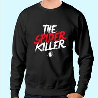 Sweatshirt Unisexe Noir Spider Killer Creepy