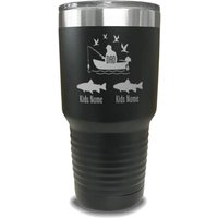 Gobelets Gravés Pour Papa Pêcheur 30 Oz