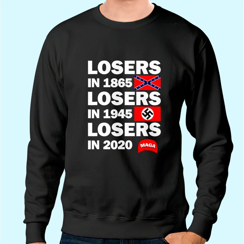 Sweat-shirt unisexe George Clooney Losers In 1865 — Sweats à capuche pour hommes