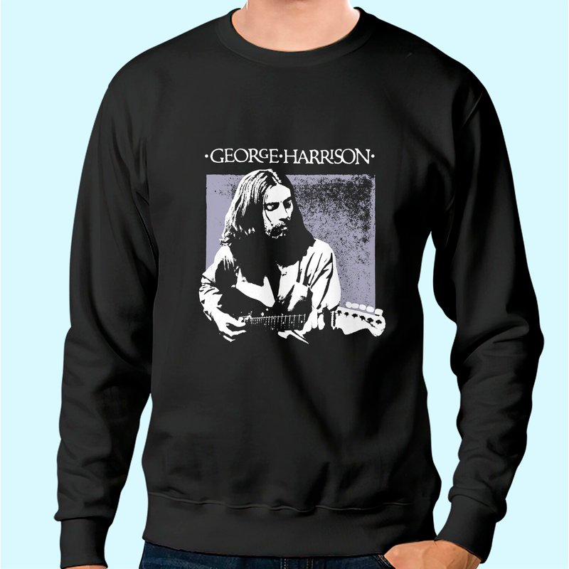 George Harrison Unisex Black Sweatshirt