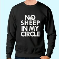 Sweatshirt Unisexe No Sheep In My Circle — Sweats à capuche pour hommes
