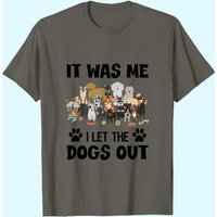 C'était moi, j'ai laissé les chiens sortir T-shirt pour hommes — T-shirts pour hommes