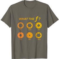 T-shirt pour hommes What The F Photography Camera — T-shirts pour hommes