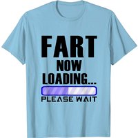 T-shirt pour homme Dad Joke Fart Now Loading — T-shirts pour hommes