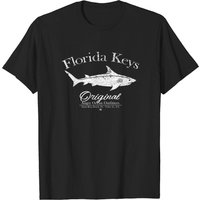 T-shirt Florida Keys Shark Key West Marathon pour hommes — T-shirts pour hommes