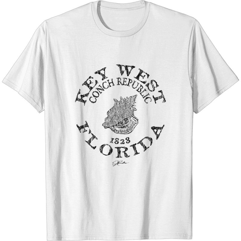 T-shirt pour hommes Key West, FL Conch Republic — T-shirts pour hommes