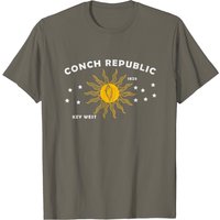 T-shirt Buoy Duval Street Conch Republic des Florida Keys pour hommes — T-shirts pour hommes