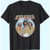 T-Shirt Logo du Groupe Rock Bee Gees pour Hommes
