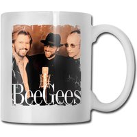 Mug Bee Gees - Tasse en céramique blanche de 11 oz