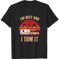 T-shirt d'été I'm Sexy And I Tow It pour hommes