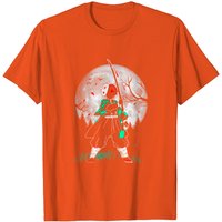 Demon Slayers Moon T-Shirt for Men in Black