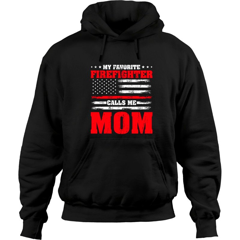 Mon Pompier Préféré M'appelle Maman Hoodie — Sweats à capuche pour hommes