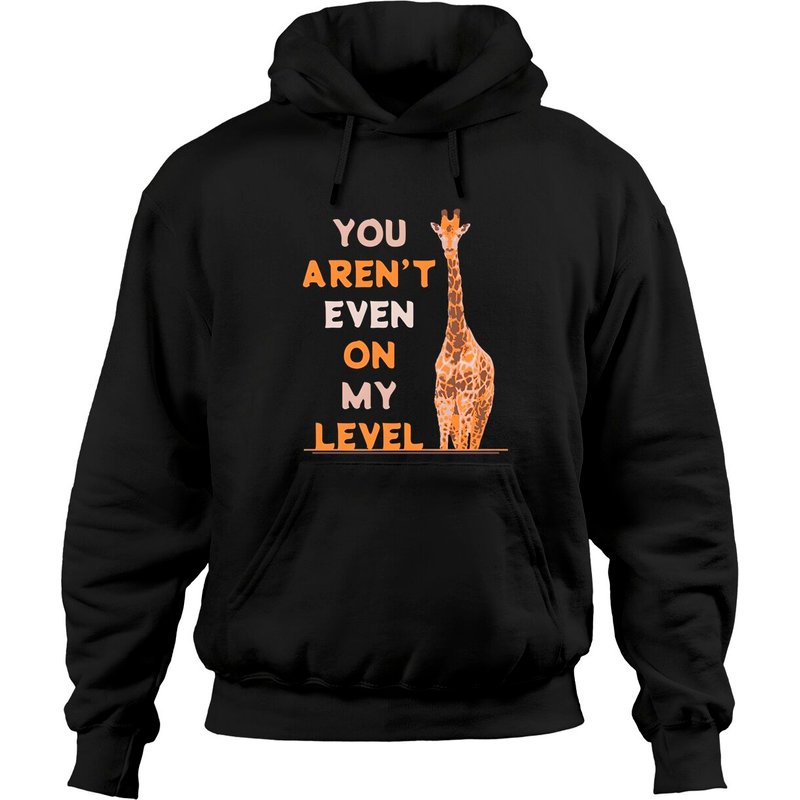 Sweat à Capuche You Aren't Even On My Level — Sweats à capuche pour hommes